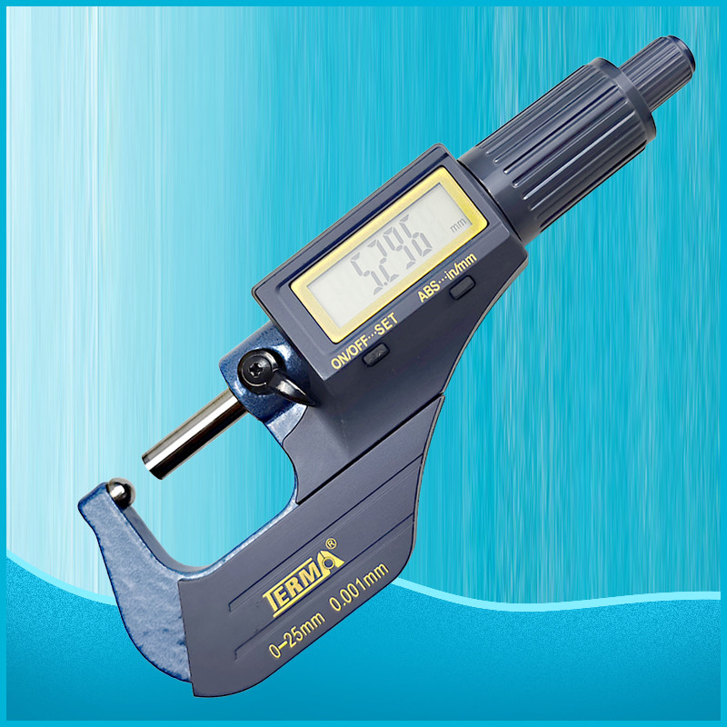 Electronic number of display single ball head tube wall thickness micrometer 0-25 0-25 50 75100m m 75100m m precision 0001 Terma