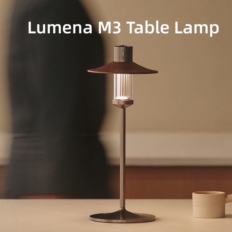 Korean Lumena M3 Camping Light Wooden Lampshade Set Led Rechargeable Multi-Functional Tent Camp Light Flashlight Korean Lumena M3 Camping Light Wooden Lampshade Set Led Rechargeable Multi-Functional Tent Camp Light Flashlight