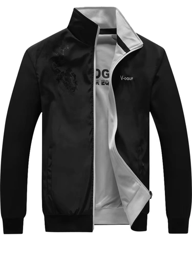 Двусторонная куртка, осенний спортивный мужской тонкий плащ, большой размер, оверсайз