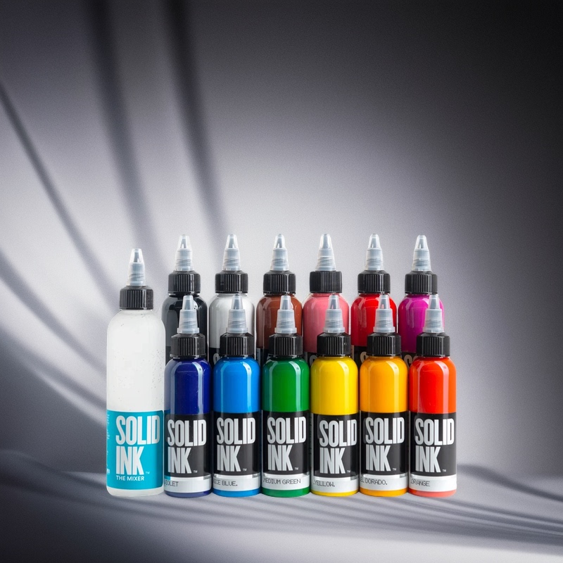 Officially Authorized American Solidink General Agent Jinzun Original Imported Jinzun Tattoo Color Pigment Officially Authorized American Solidink General Agent Jinzun Original Imported Jinzun Tattoo Color Pigment