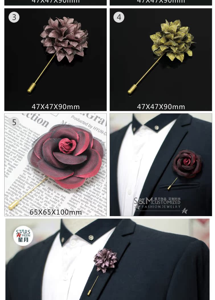 Broche homme en Fluid Systems - Ref 1178925 Image 73