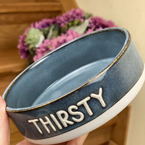 Conpate exports to the United States to do old pet ceramic bowl cat bowl dog bowl Garfield cat bowl dog food bowl cat food bowl