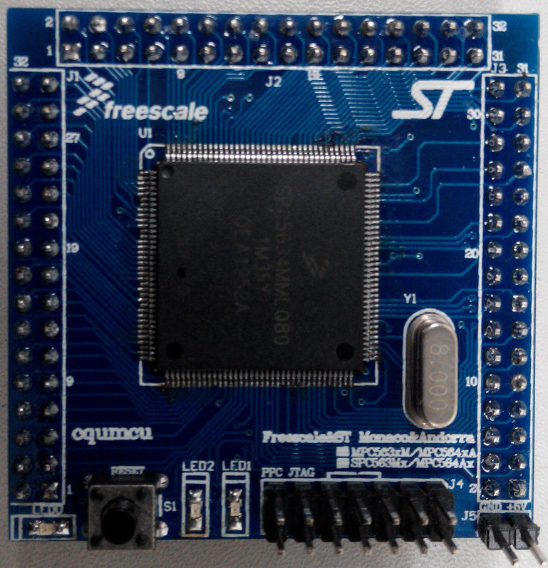 Freescale MPC5634MMLQ80 5644AMLU1 development board core board SPC5 programmer read/write socket