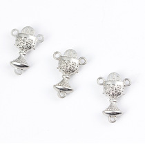 Catholic Holy Art Cup Lord Rosary Rosary accessories Triangle Holy Plate