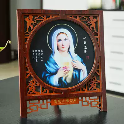 Catholic sheng yi CICM classic Lingbi Xin stone crafts ornaments 20 7cm * 24 6cm