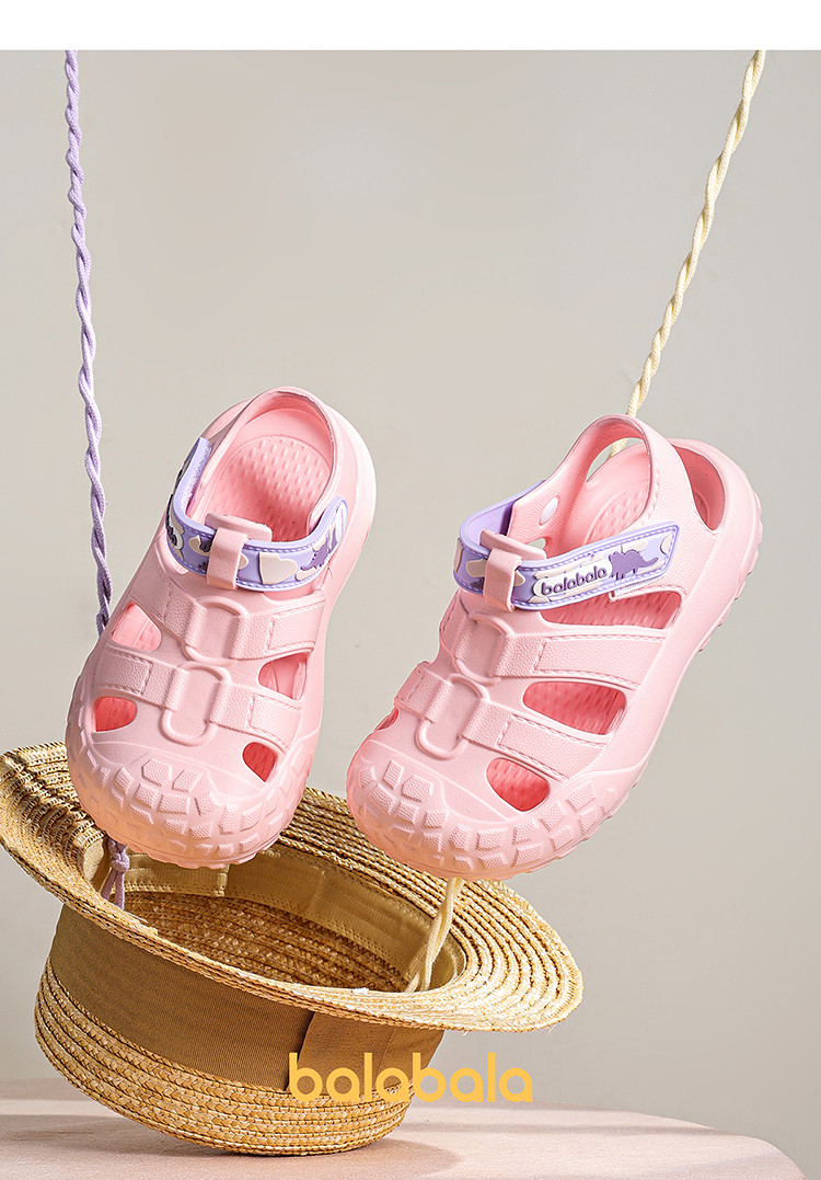 Balabala Kidsren's Shoes, Kidsren's Sandals, Lightweight Non-Slip Beach Shoes, Boys and Girls Shoes, Cut Out Summer Casual Shoes, Versatile — 22
