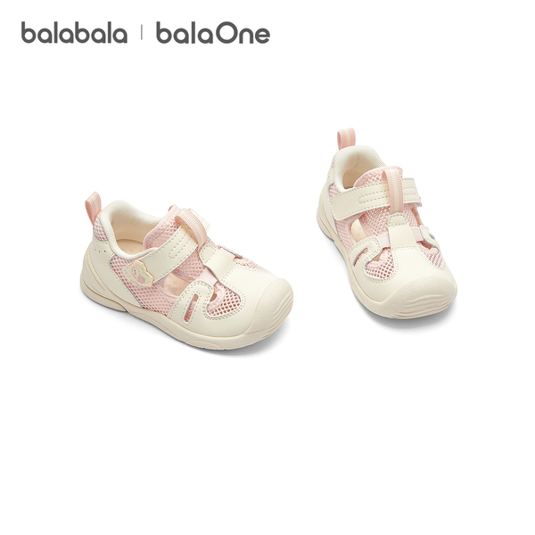 Balabala Kidsren's Shoes Kidsren's Toddler Shoes Boys and Girls 2026 Summer Sports Shoes Baby Mesh Breathable Baby Shoes