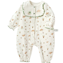 Balabala baby clothes jumpsuits autumn clothes baby outing clothes romper clothes artistic temperament and sweetness