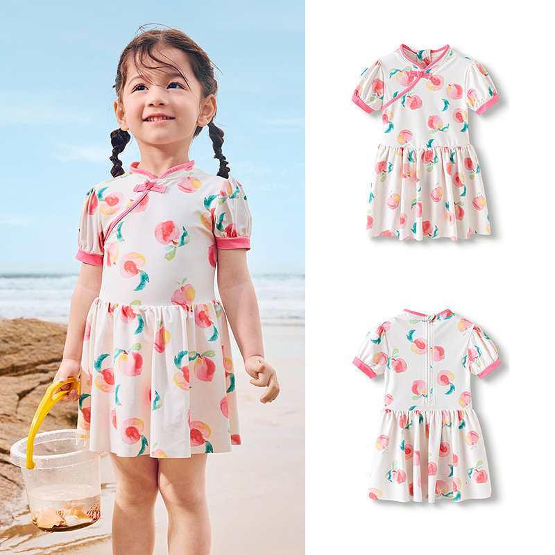 Balabala One-Piece Baby Beach Stretch Swimsuit — 3
