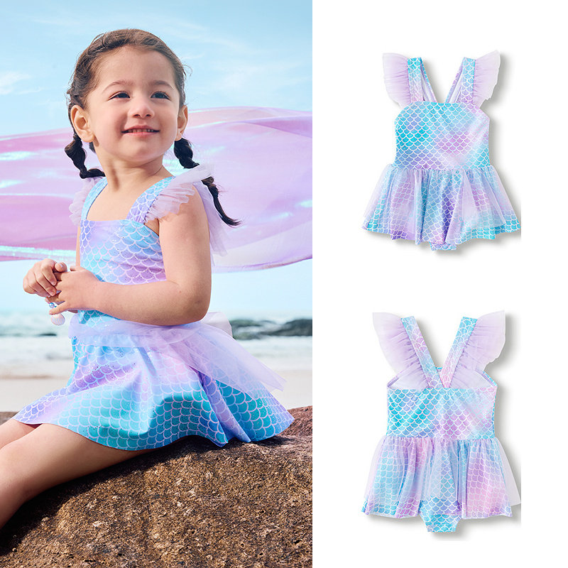 Balabala One-Piece Baby Beach Stretch Swimsuit — 4