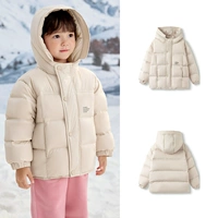 Элегантный утиный пух светло-хаки-белого цвета.