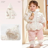 Фэнтези -розовая белая утка вниз