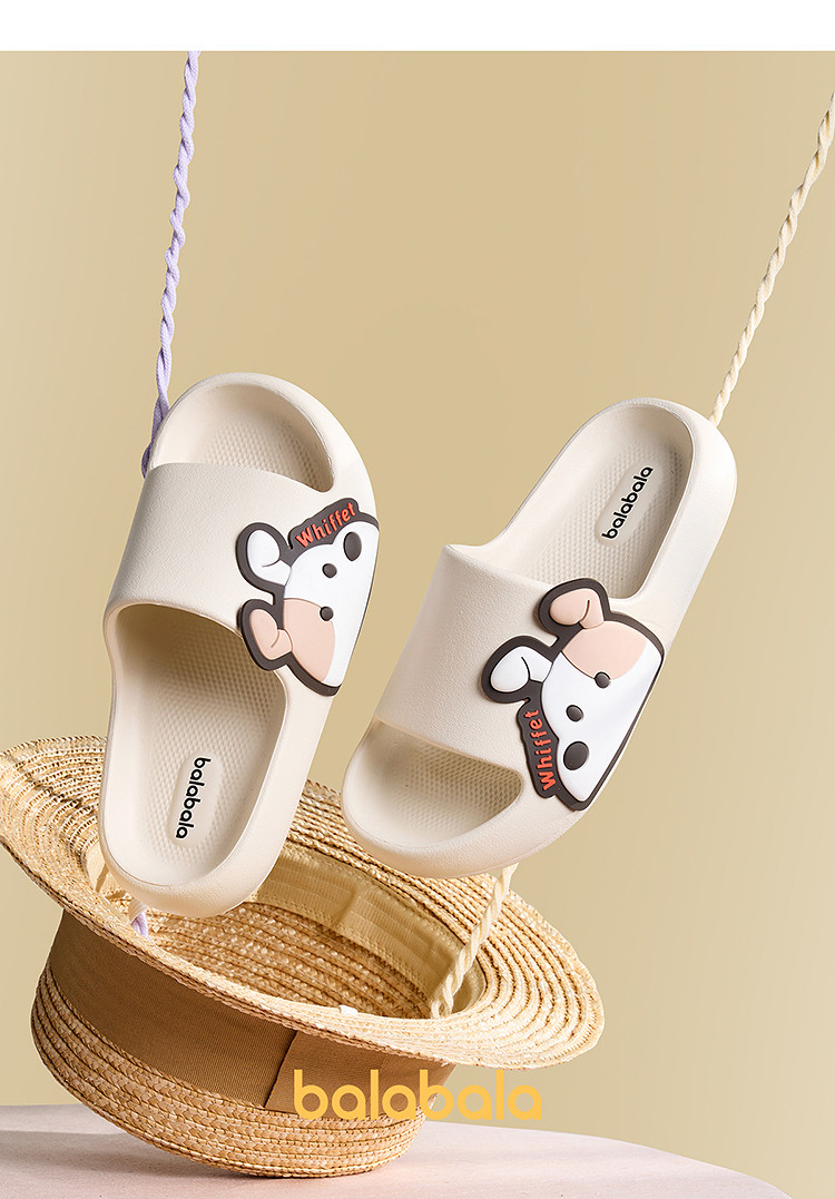 Balabala Children's Shoes Kids' Slippers Boys Girls Bathroom Shoes Home Summer Cartoon Sandals Casual Versatile — 25