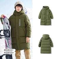 Горная зеленая версия B-White Duck Fur