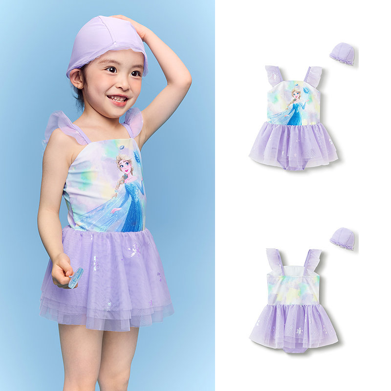 Balabala One-Piece Baby Beach Stretch Swimsuit — 7