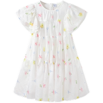 (Same style in XIAOLI Xiaoli joint shopping mall) Balabala girls skirt childrens dress 2024 summer