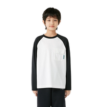 (Same style in designer SICO co-branded shopping mall) Balabala boys long-sleeved T-shirt autumn 2024 new bottoming