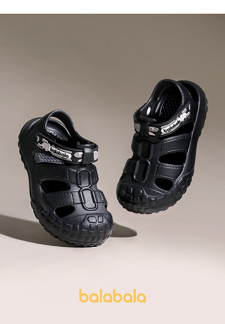 Balabala Kidsren's Shoes, Kidsren's Sandals, Lightweight Non-Slip Beach Shoes, Boys and Girls Shoes, Cut Out Summer Casual Shoes, Versatile — 18