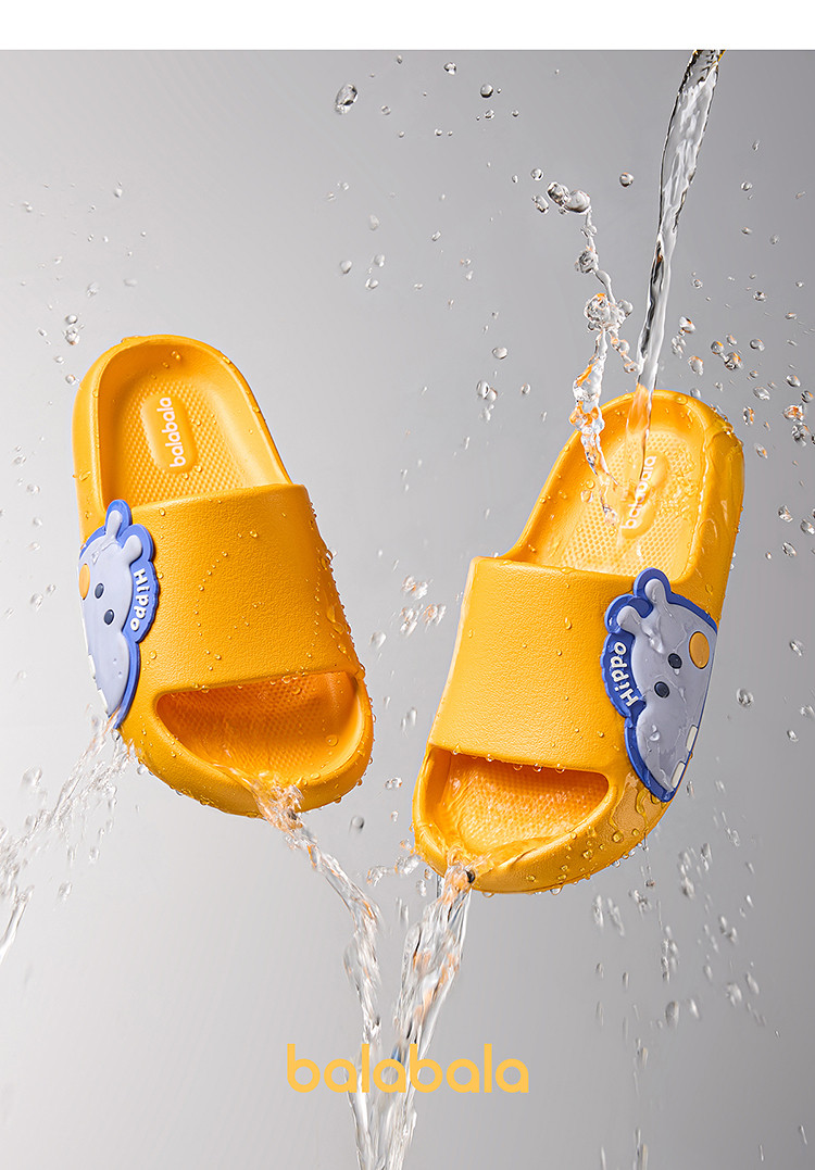 Balabala Children's Shoes Kids' Slippers Boys Girls Bathroom Shoes Home Summer Cartoon Sandals Casual Versatile — 27