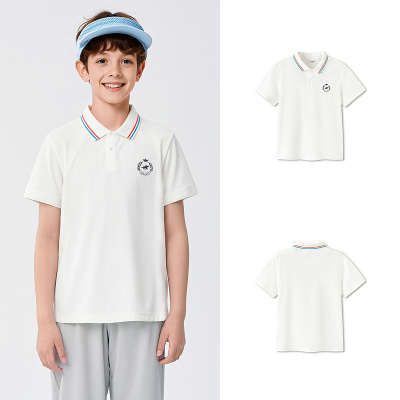 Balabala Short-Sleeved Polo Shirt 2024 New Arrival Children's Clothing — 3