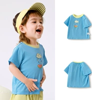 Океанский синий доходы капля с дико-полным хлопком