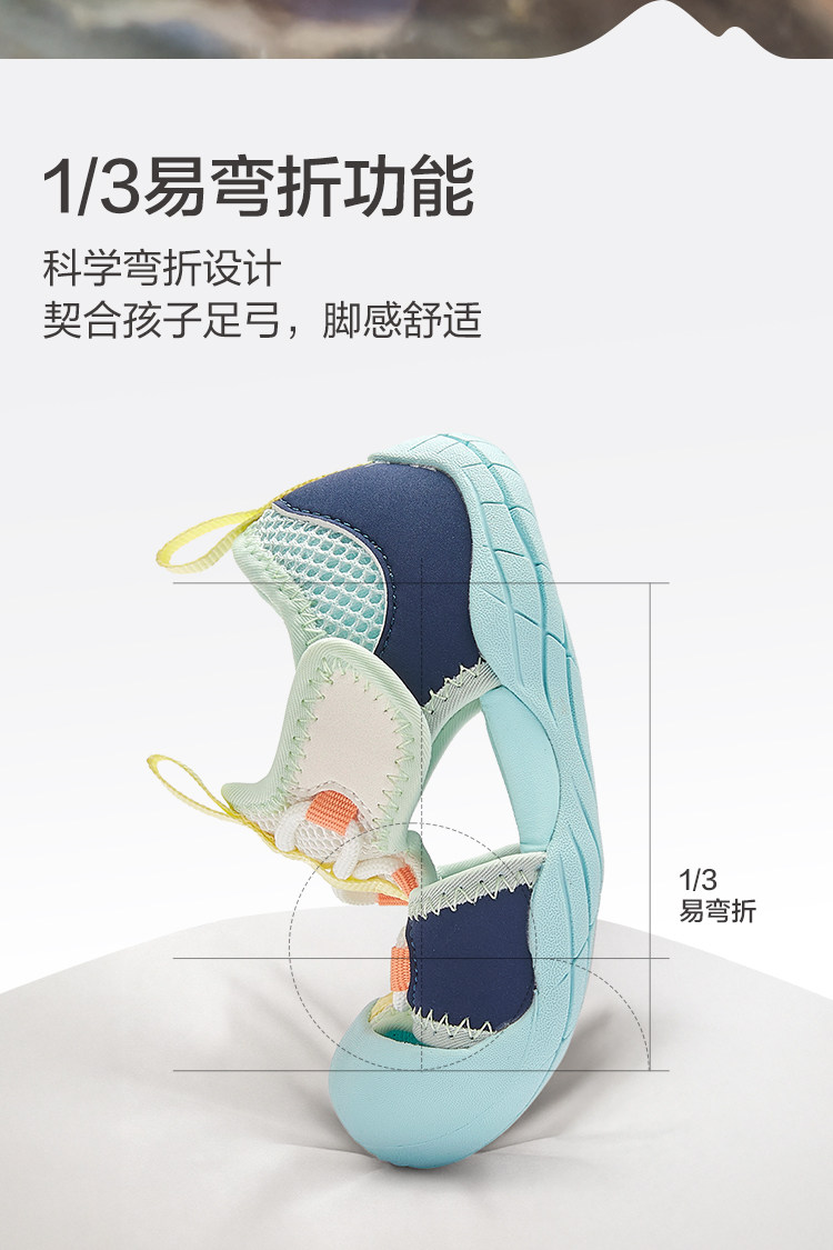 【蜜蜂心愿社】巴拉巴拉童鞋儿童凉鞋快干学步软底透气运动夏季 — 16