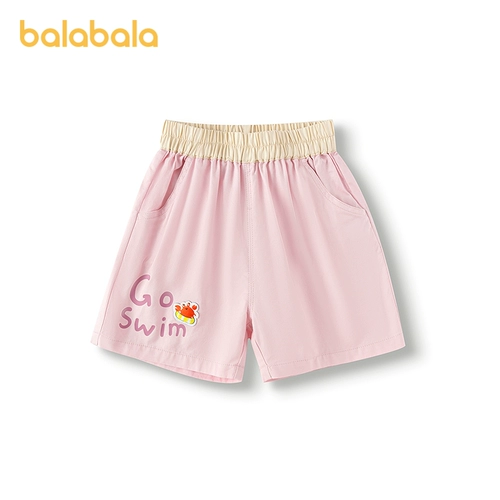 巴拉巴拉 Детские штаны, шорты, летняя тонкая хлопковая комфортная летняя одежда подходит для мужчин и женщин