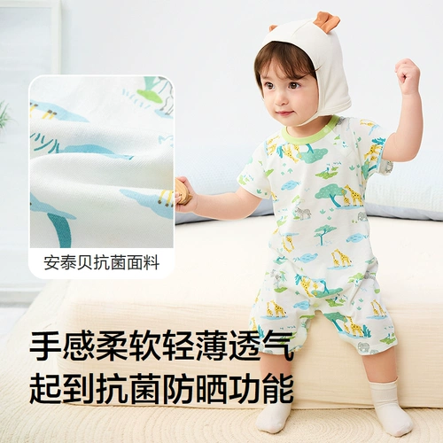 Детский комбинезон для новорожденных, боди, летняя летняя одежда