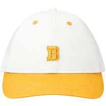 Balabala Childrens Baseball Cap Boys and Girls Sun Hat 2024 New Summer Thin Contrast Color Stitching Fashion