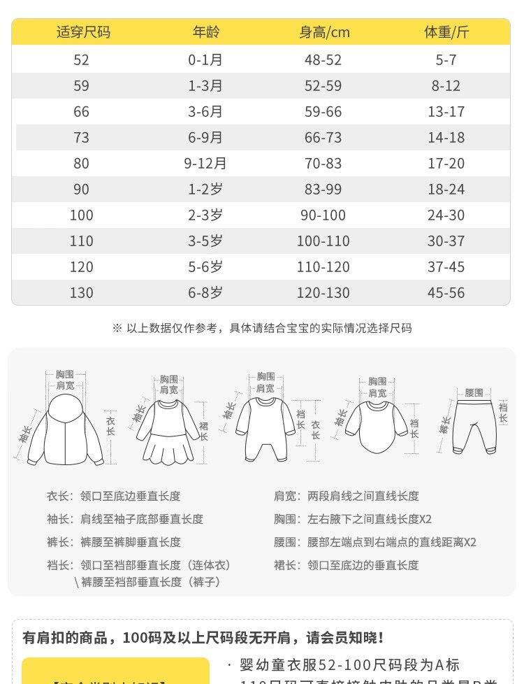 Зимние комбинезоны 巴拉巴拉童装宝宝外出连体衣婴儿衣服哈衣爬服包屁衣冬装甜美萌趣 Balabala