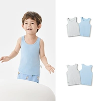 Синий хлопковый комплект