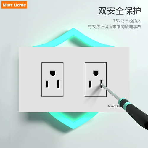 Тип 120, американская стандартная тайваньская розетка, 15а, розетка с тремя отверстиями и шестью отверстиями с переключателем USB + розетка типа C