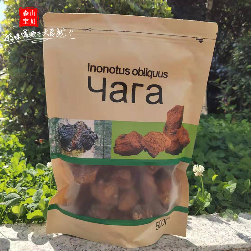 Birch tree furry northeast wild white birch birch brown pore fungus Changbai Mountain wild birch tears 500 gr