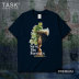 TASK Bảo vệ Trái đất rừng Công Lãi Savethe bông rừng ngắn sleeveprint t-shirt của nam giới và phụ nữ phù hợp với 02 