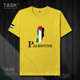 TASK Palestine Quốc Bản đồ bông ngắn SleeveT T-Shirt Phong trào nam và nữ Tops Tide 50