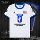 TASK Hoa Kỳ Lữ Đoàn 173 Dù ngắn tay áo thun nam và nữ phi công thể thao cotton t-shirt mùa hè nửa tay áo 0006