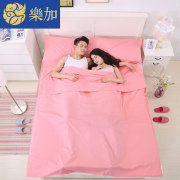 Lehome Lejia cotton màu rắn du lịch túi ngủ đơn đôi túi ngủ cầm tay bộ đồ giường cotton túi ngủ