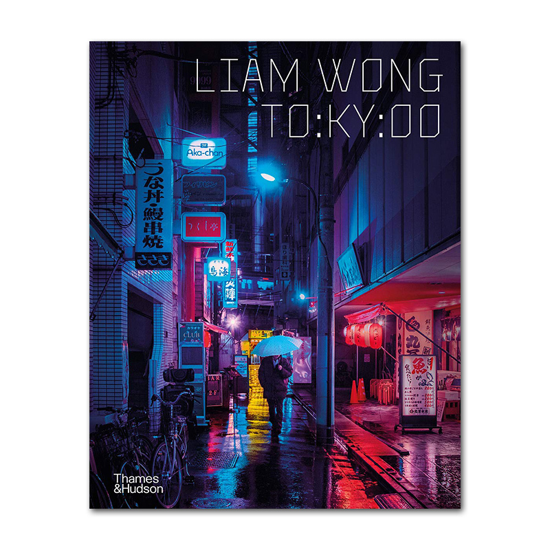 In-Stock Original To:Ky:Oo Tokyo Street Night Scene Photography Collection Photographer Liam Wong Tokyo Night City Photography Paperback Edition Cyberpunk