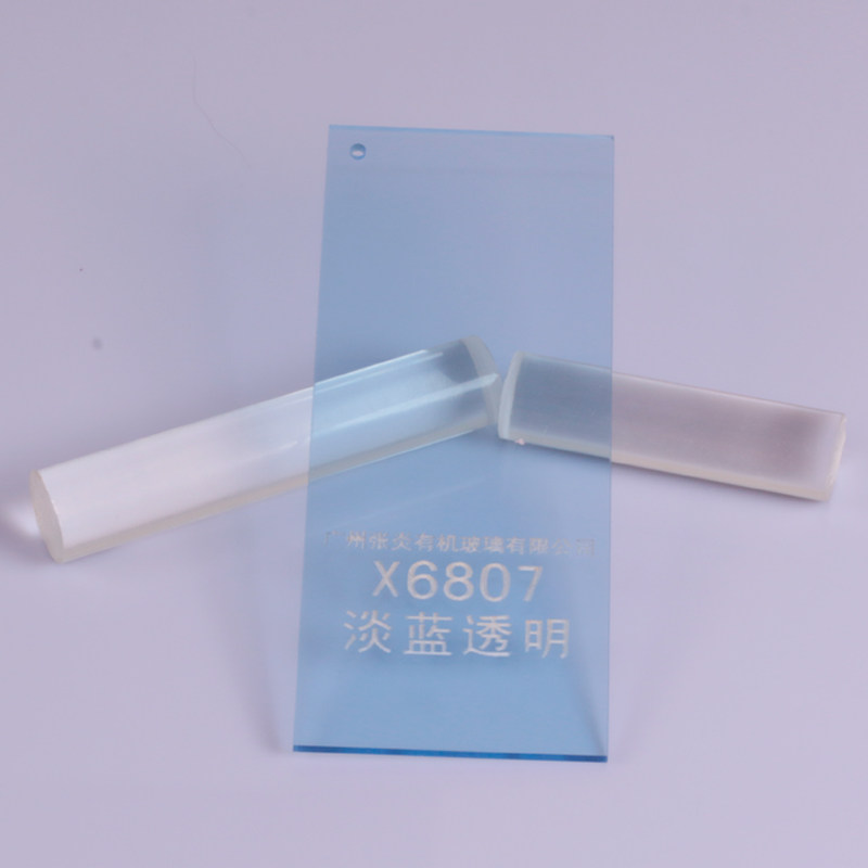 3mm Light blue Transparent Acrylic Sheet 5mm light blue Plexiglass Sheet 8mm Water blue Transparent Acrylic sheet