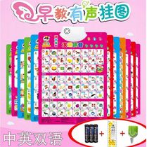 Sound Wall Chart childrens early education voice wall chart baby pinyin wall chart sound Enlightenment cognitive literacy toy card