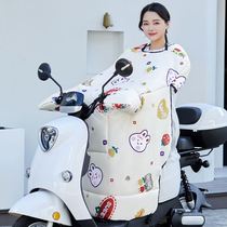 In 2022 the new Yadi special windshield is velvet and thickened shoulder pads for electric cars in autumn and winter