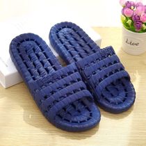 Gym slippers for home bathing bathing men and women non-slip easy to dry not smelly loopholes indoor slippers