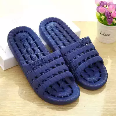 Gym slippers for home bathing, bathing, men and women, non-slip, easy to dry, not smelly loopholes, indoor slippers