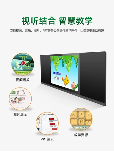 Smart Black Board Электронная доска с сенсорным экраном Мультимедиа.