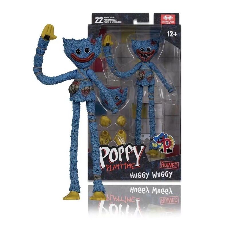 Poppy Playtime Poppy's Playtime Mcfarlane 7inch Huggy Wuggy Blue Cat Ugi