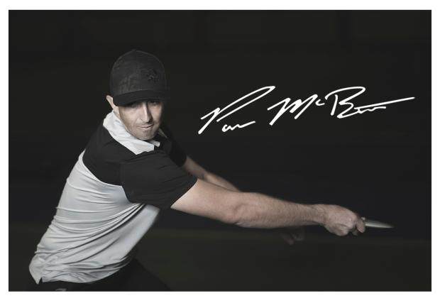 Spot Frisbee Golf World Champion PAUL MACBETH Competition Sports T-shirt Big LOGO Men's