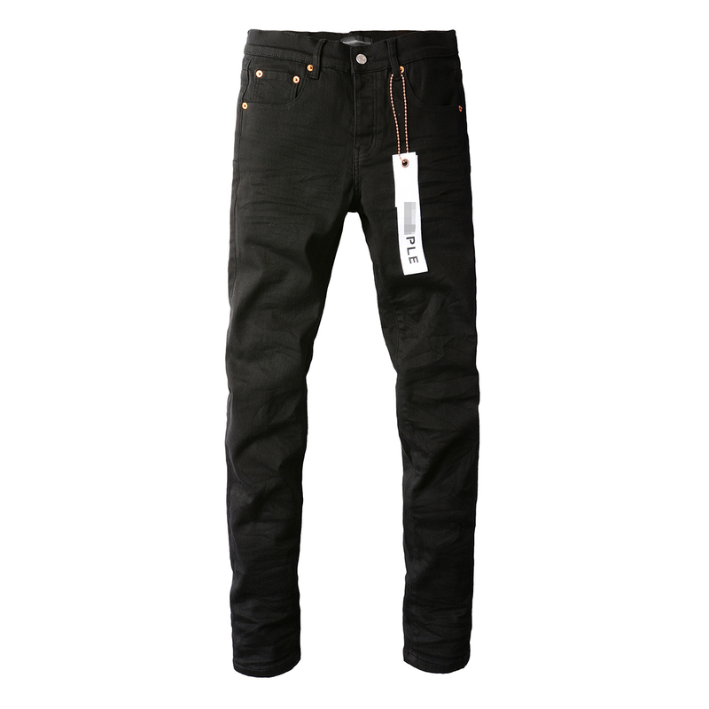 Pur Jeans Pants Torn Jeans American High Street Basic Black Jeans
