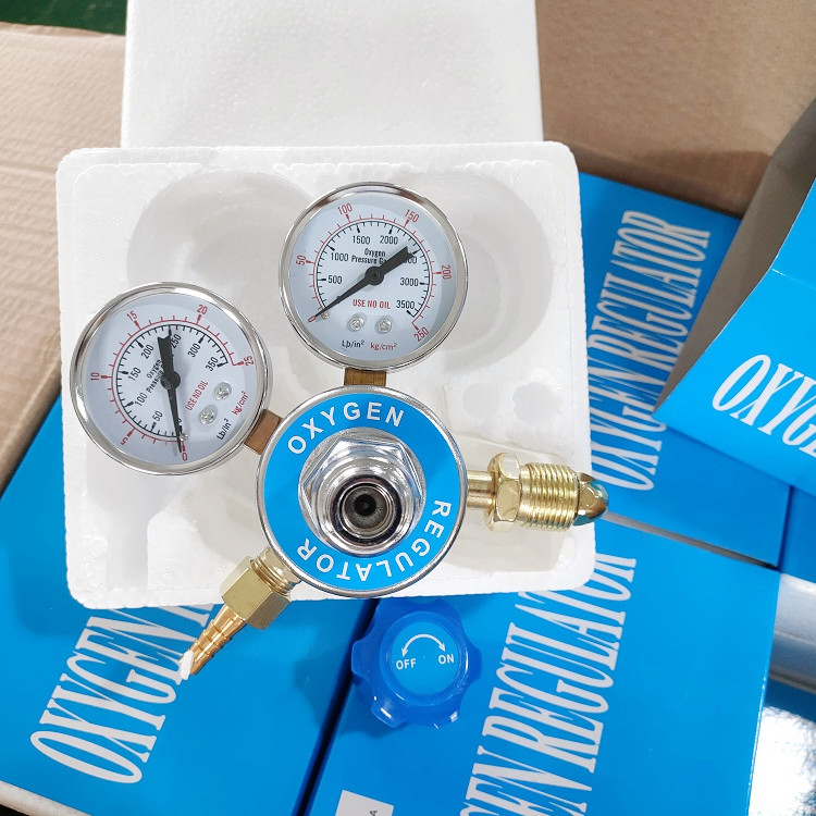 All English foreign trade Southeast Asia external thread external thread external thread oxygen meter oxygen pressure reducer acetylene propane pressure reducer