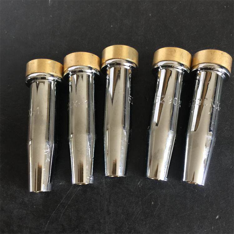 Foreign trade all copper 6290NX propane cutting nozzle two-piece electroplating cutting nozzle 6200 cutting torch set