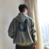 Áo khoác cổ điển nam đại học gió mùa thu lỏng gió mùa áo chic chic áo khoác sinh viên Hàn Quốc giản dị áo jacket nam Áo khoác